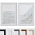 Modern Abstract Picture Frame Set 3D model small image 1