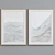 Modern Abstract Picture Frame Set 3D model small image 4