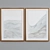 Modern Abstract Picture Frame Set 3D model small image 5