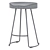 Modern Half-bar Stool Roger 3D model small image 5