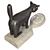 Sara Swink Inspired Cat Sculpture 3D model small image 4