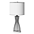 Magnus Bamboo Table Lamp | Rustic Charm 3D model small image 2