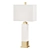 Title: Elegant Alabaster Table Lamp 3D model small image 1