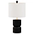 Dark Brown Lastra Table Lamp 3D model small image 1