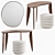 Ferm Living Vanity Set 3D model small image 1