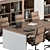 Office Furniture 390 Meeting Table 3D model small image 3