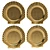 Millimeter-Scaled Shell Brass Charger 3D model small image 1