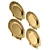 Millimeter-Scaled Shell Brass Charger 3D model small image 5