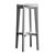 Classic Black Rattan Cane Stool 3D model small image 2