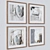 Set of 4 Frame Colors - 3D Wall Art 3D model small image 2