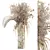 Assorted Dried Botanical Arrangement 3D model small image 2