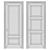 Rocca Anthracite Volhovec Doors 3D model small image 4