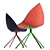 Nature-Inspired Ottawa Leaf Chair 3D model small image 5