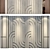 Modern Wall Panel Set 146 3D model small image 2