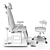 ZERTS ENT Chair with Stool 3D model small image 4