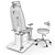 ZERTS ENT Chair with Stool 3D model small image 12