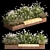 Urban Greenery Collection Bench 3D model small image 1