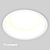 BREEZE Recessed Downlight 16W Height 3D model small image 2