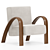 Timeless GRANDMA Light Armchair 3D model small image 1