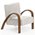 Timeless GRANDMA Light Armchair 3D model small image 2