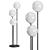 Starlit Sphere Floor Lamp 3D model small image 1