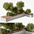  Urban Furniture 51: Bench with Plants 3D model small image 1