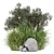 Outdoor Bush Plants Set 618 3D model small image 1