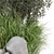 Outdoor Bush Plants Set 618 3D model small image 3