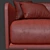 Modern Carter Sofa Settee Home 3D model small image 7