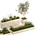 Urban Greenery Collection: Plants & Benches 3D model small image 6