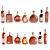 Variety Alcoholic Bottles 40: Gin, Rum, Cognac 3D model small image 4