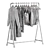 IKEA TURBO Hallway Wardrobe Hanger 3D model small image 2