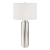 Sleek Nickel Pillar Table Lamp 3D model small image 1