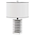 Safavieh Clancy Table Lamp Set 3D model small image 2