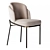  Elegant Minotti Fil Noir Chair 3D model small image 1