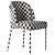  Elegant Minotti Fil Noir Chair 3D model small image 3