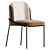 Sleek FIL NOIR Chair Design 3D model small image 3