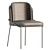 Sleek FIL NOIR Chair Design 3D model small image 6