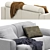  Baivin Soft Light Corner Sofa 3D model small image 3