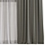 Folded Curtain Design Upgrade 3D model small image 2