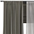 Folded Curtain Design Upgrade 3D model small image 3