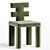 Modern H Chair by Estudio Persona 3D model small image 1