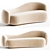 Modern Flexib Velvet Paloma Sofa 3D model small image 1