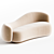Modern Flexib Velvet Paloma Sofa 3D model small image 2