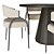 Sleek Seren Entry and Bahati Chair 3D model small image 2