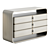 COLMAR Chest with Elegant Veneers 3D model small image 1