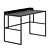 Minimalist Writing Desk Duo 3D model small image 3