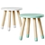 Wooden Kids Table & Stools 3D model small image 3