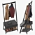 Modern Coat Rack Model Kit 3D model small image 4