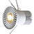 Modern Elegance: Amisol Suspension Light 3D model small image 2